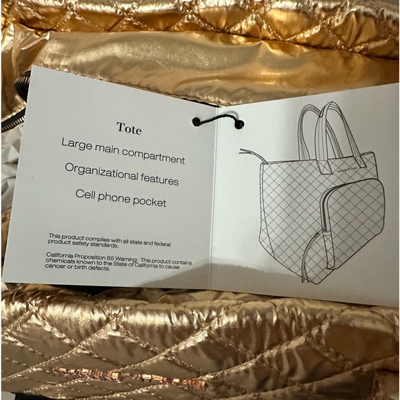 NWT Adrienne Vittadini carry on tote - Picture 3 of 4